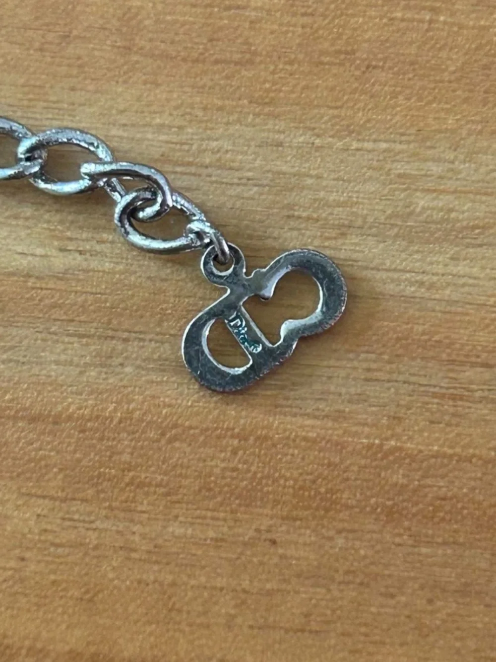 Dior Script Necklace in Sterling Silver - Picture 3 of 5